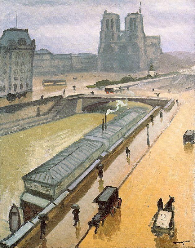 Marquet, Albert Rainy Day in Paris